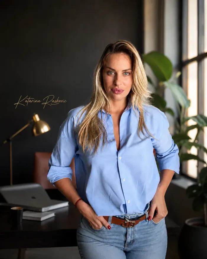 Katarina Rašković in her office